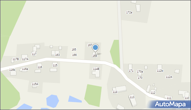 Trójca, Trójca, 168, mapa Trójca