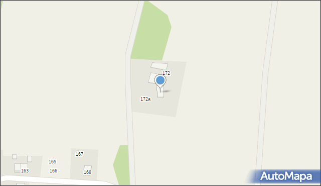 Trójca, Trójca, 172a, mapa Trójca