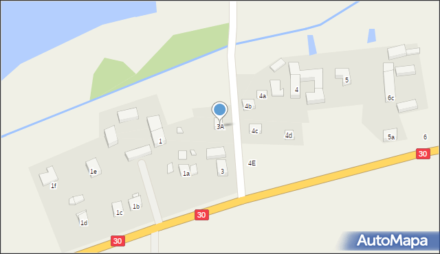 Trójca, Trójca, 3A, mapa Trójca