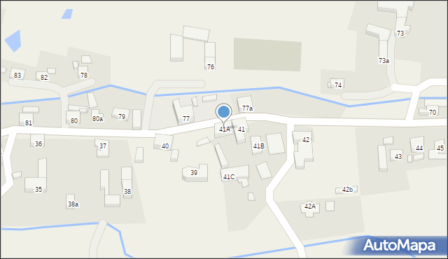 Trójca, Trójca, 41A, mapa Trójca