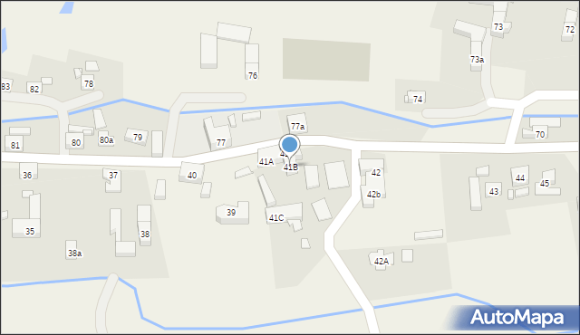 Trójca, Trójca, 41B, mapa Trójca