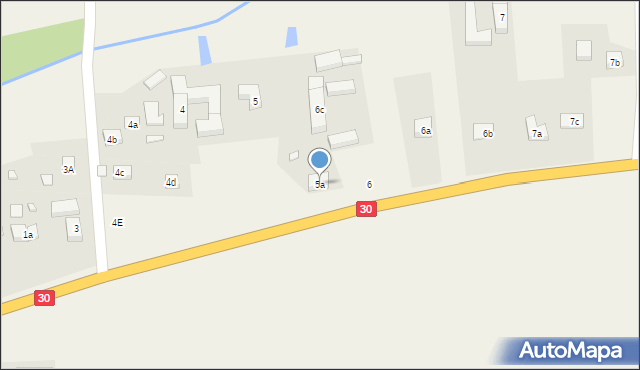 Trójca, Trójca, 5a, mapa Trójca