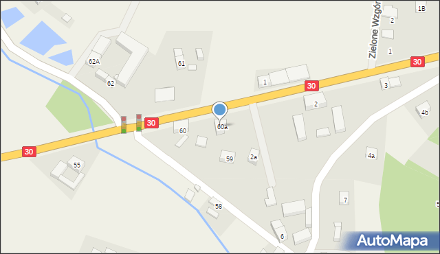 Trójca, Trójca, 60a, mapa Trójca