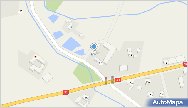 Trójca, Trójca, 62A, mapa Trójca