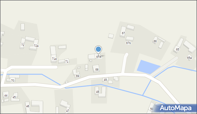 Trójca, Trójca, 67A, mapa Trójca