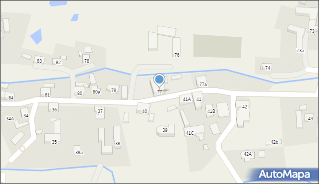 Trójca, Trójca, 77, mapa Trójca