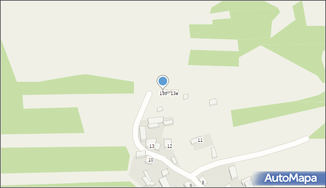 Troniny, Troniny, 13d, mapa Troniny