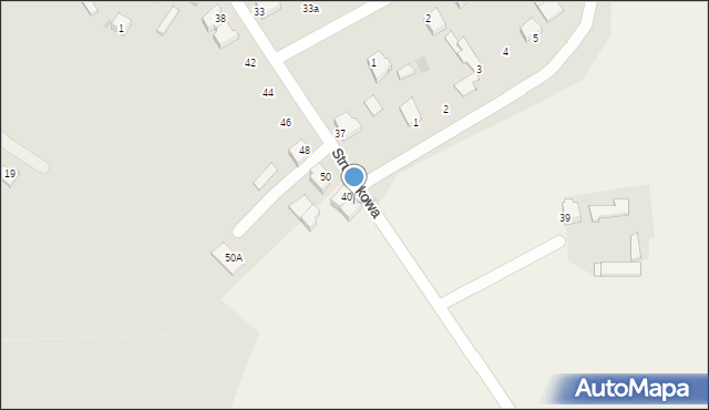 Troszczyn, Troszczyn, 40A, mapa Troszczyn