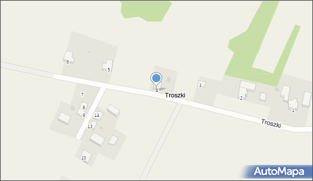 Troszki, Troszki, 4, mapa Troszki