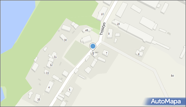 Troszyn, Troszyn, 6, mapa Troszyn