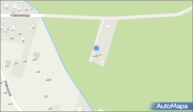 Truskaw, Truskaw, 124a, mapa Truskaw