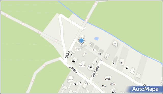 Truskaw, Truskaw, 214a, mapa Truskaw