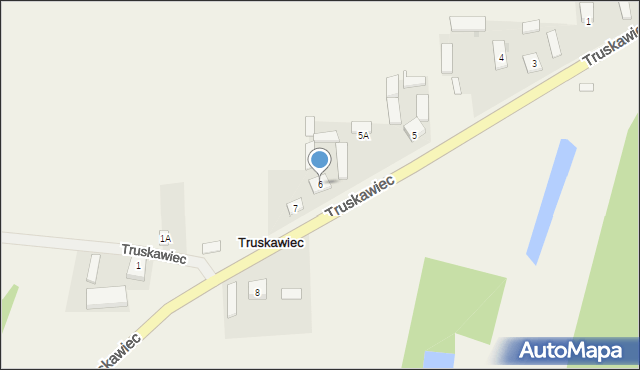 Truskawiec, Truskawiec, 6, mapa Truskawiec