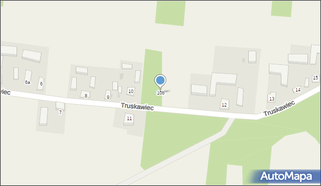 Truskawiec, Truskawiec, 10b, mapa Truskawiec
