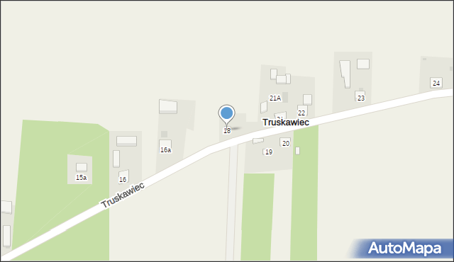 Truskawiec, Truskawiec, 18, mapa Truskawiec