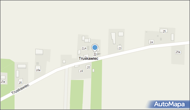 Truskawiec, Truskawiec, 22, mapa Truskawiec