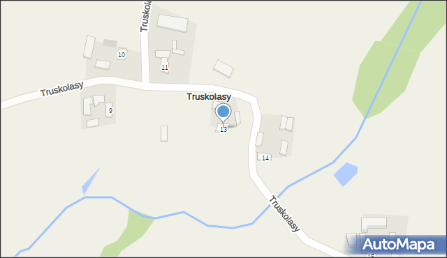 Truskolasy, Truskolasy, 13, mapa Truskolasy