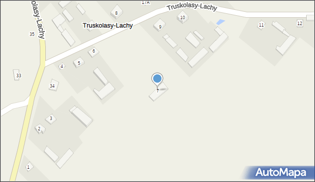 Truskolasy-Lachy, Truskolasy-Lachy, 7, mapa Truskolasy-Lachy