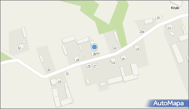 Truszki, Truszki, 26, mapa Truszki