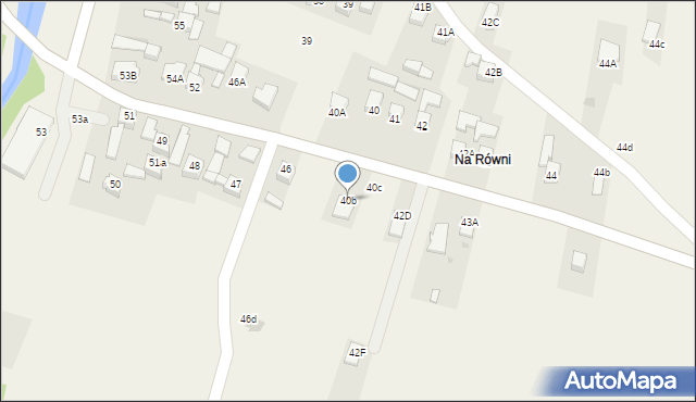 Trute, Trute, 40b, mapa Trute