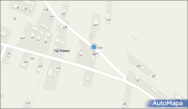 Trute, Trute, 44b, mapa Trute