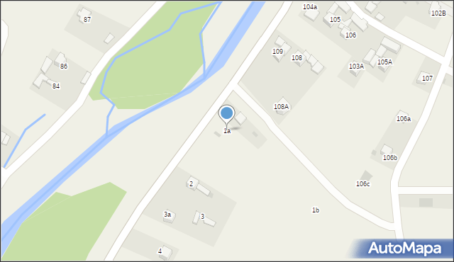 Trute, Trute, 1a, mapa Trute