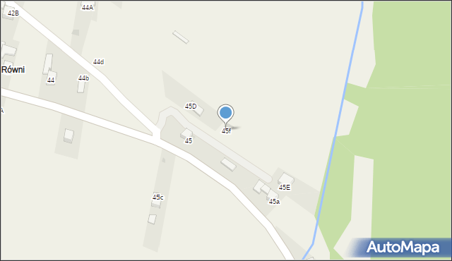 Trute, Trute, 45f, mapa Trute