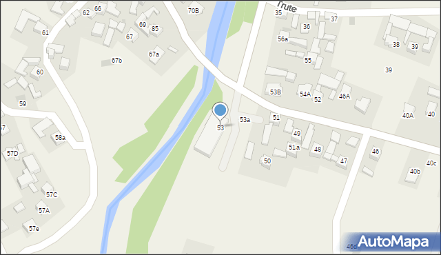 Trute, Trute, 53, mapa Trute