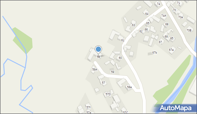 Trute, Trute, 58, mapa Trute