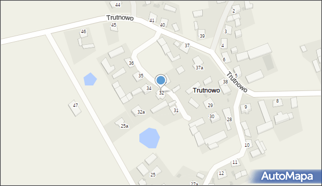 Trutnowo, Trutnowo, 32, mapa Trutnowo