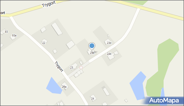 Trygort, Trygort, 23b, mapa Trygort