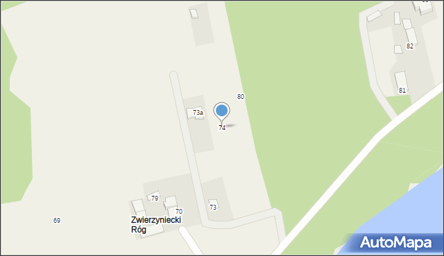 Trygort, Trygort, 74, mapa Trygort
