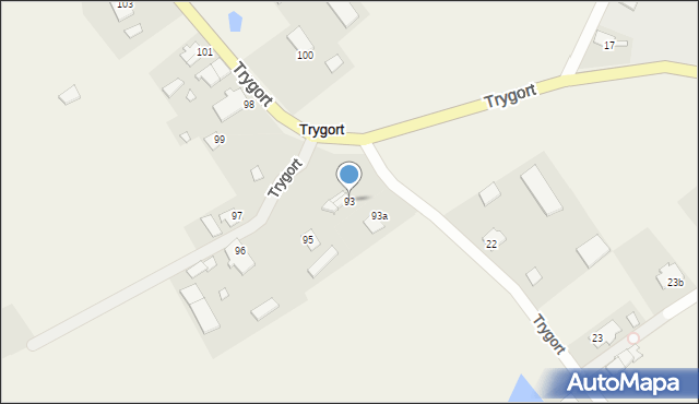 Trygort, Trygort, 93, mapa Trygort