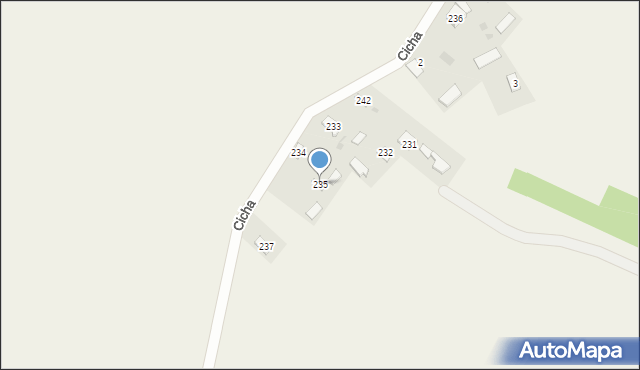 Tryńcza, Tryńcza, 235, mapa Tryńcza