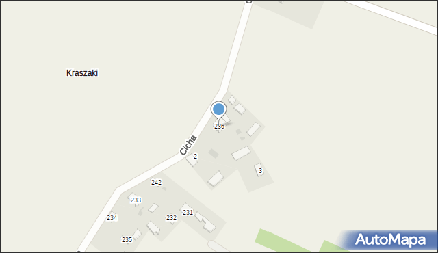 Tryńcza, Tryńcza, 236, mapa Tryńcza