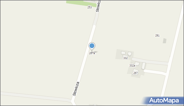 Tryńcza, Tryńcza, 267a, mapa Tryńcza