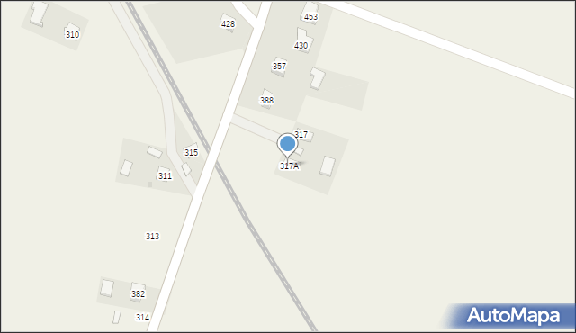 Tryńcza, Tryńcza, 317A, mapa Tryńcza