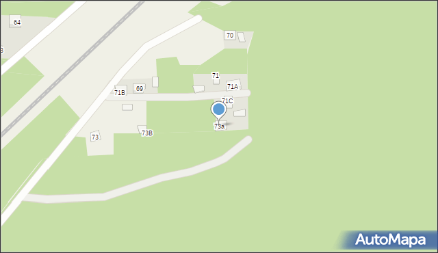 Trypucie, Trypucie, 73a, mapa Trypucie