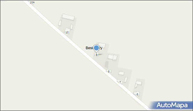 Trzaskowice, Trzaskowice, 9, mapa Trzaskowice