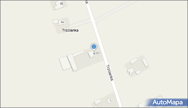 Trzcianka, Trzcianka, 6, mapa Trzcianka