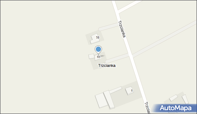 Trzcianka, Trzcianka, 6A, mapa Trzcianka