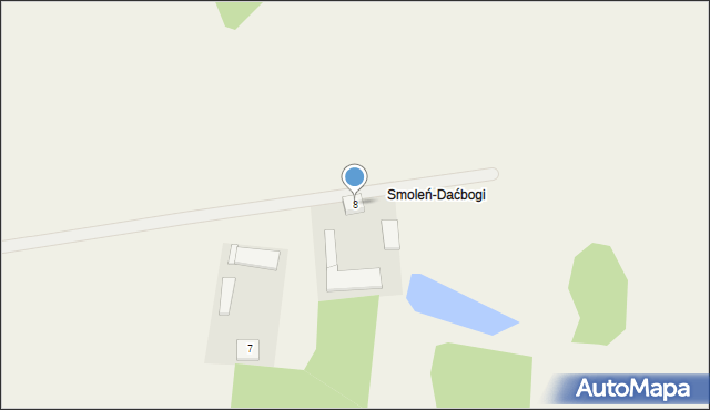 Trzcianka, Trzcianka, 8, mapa Trzcianka