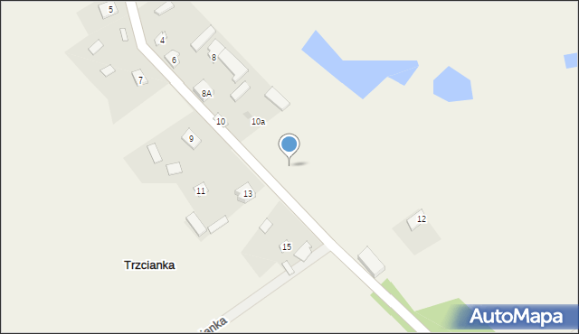 Trzcianka, Trzcianka, 10b, mapa Trzcianka