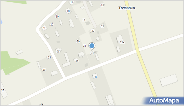 Trzcianka, Trzcianka, 31, mapa Trzcianka