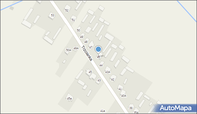 Trzcianka, Trzcianka, 46, mapa Trzcianka