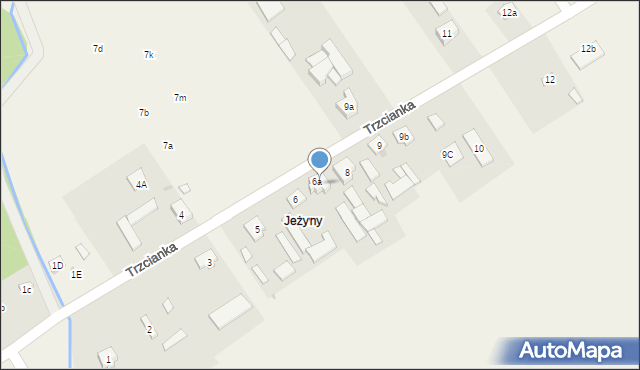 Trzcianka, Trzcianka, 7, mapa Trzcianka