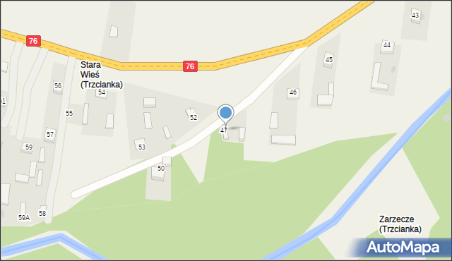Trzcianka, Trzcianka, 48, mapa Trzcianka
