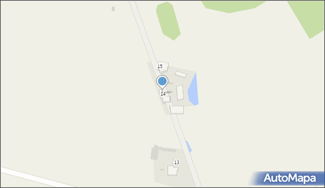 Trzcianka, Trzcianka, 14, mapa Trzcianka