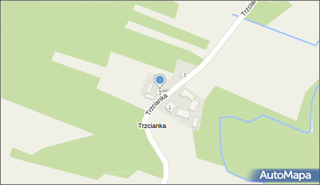 Trzcianka, Trzcianka, 2, mapa Trzcianka