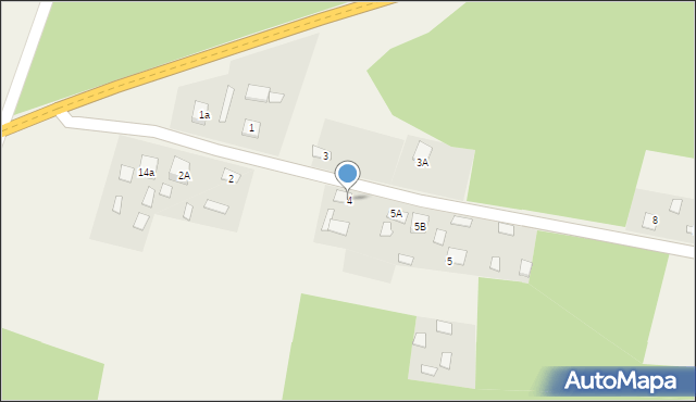 Trzcianka, Trzcianka, 4, mapa Trzcianka